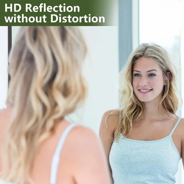 Oversized Black Full-Length Floor Mirror