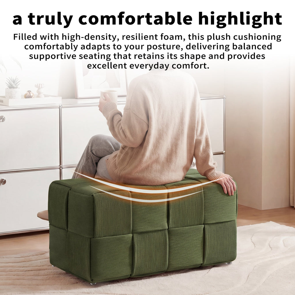 Ottoman Soft Corduroy