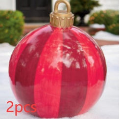 Beautiful Christmas ornaments inflatable
