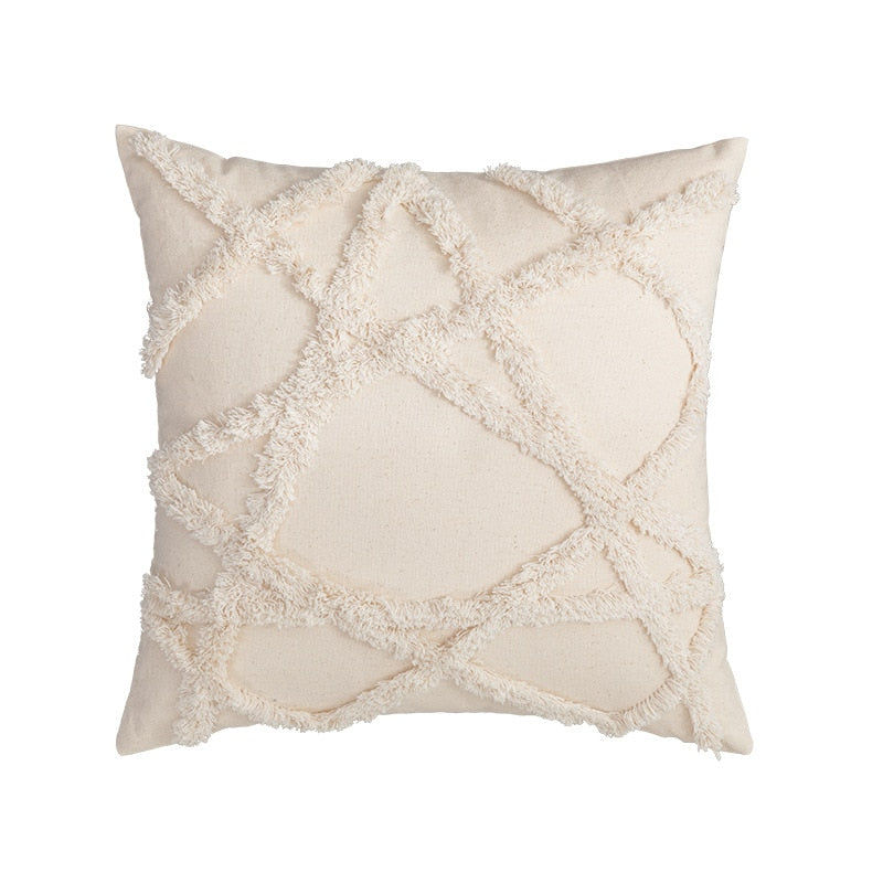 Boho Tassel Pillow Cover