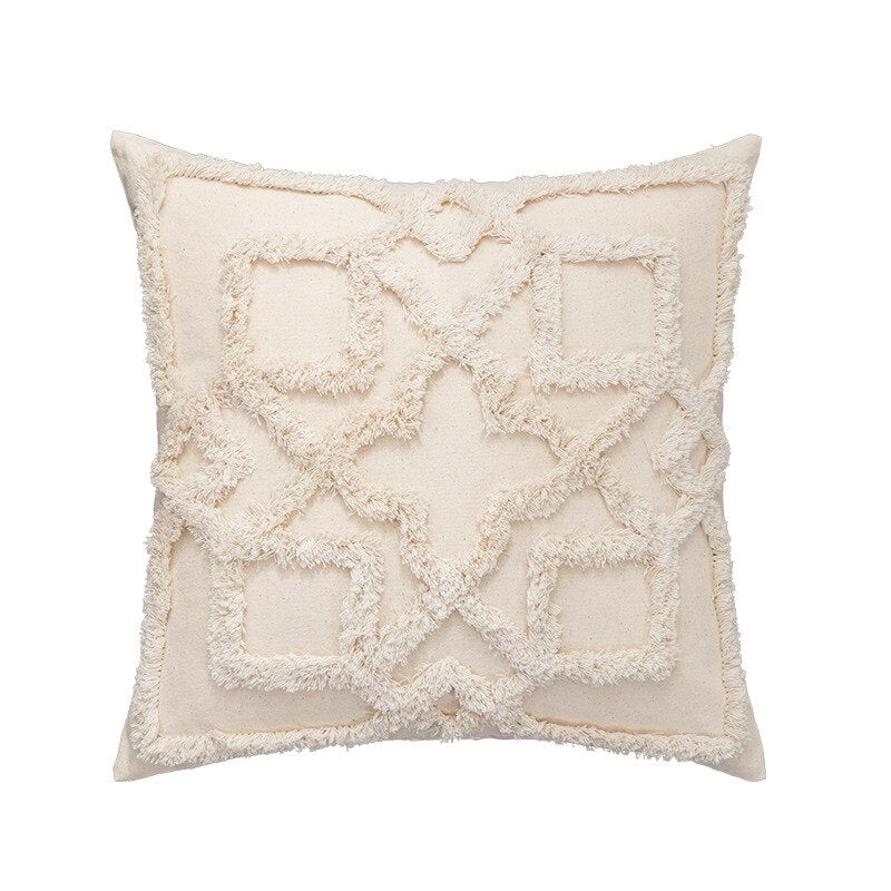 Boho Tassel Pillow Cover
