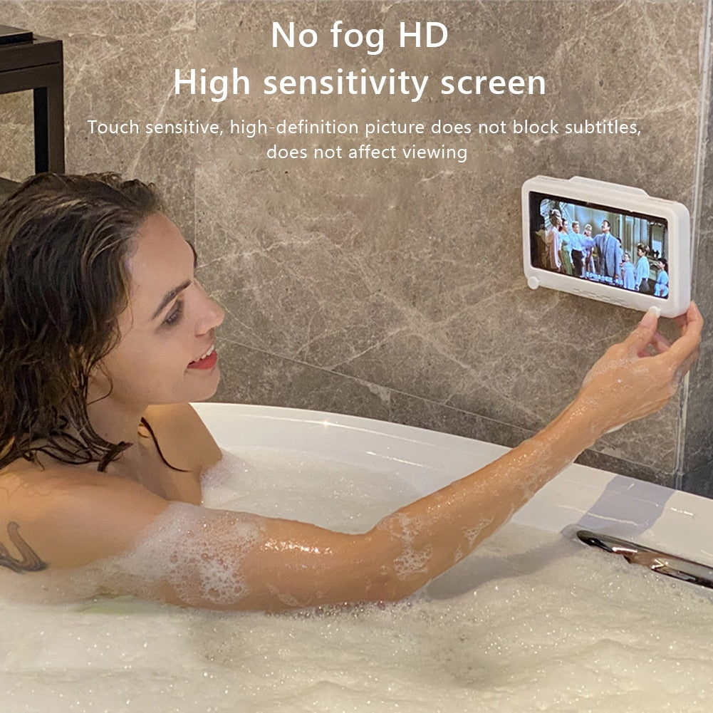 Wall-Mounted Waterproof Phone Holder
