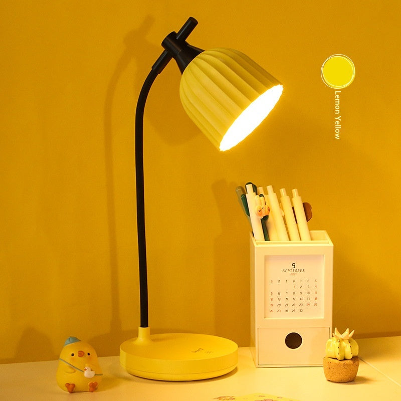 Touch-Activated LED Folding Desk Lamp