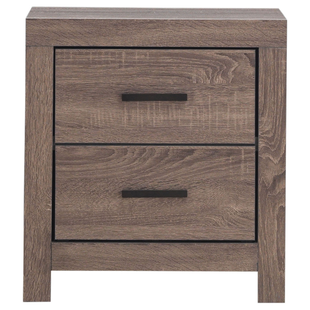 Barrel Oak 4-piece Queen Bedroom Set