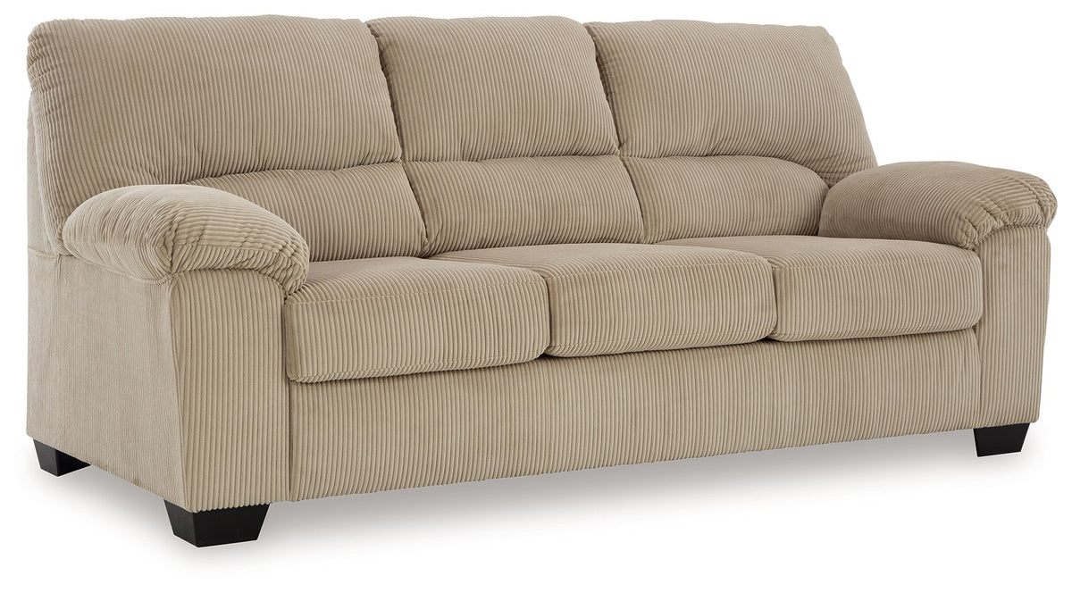 SimpleJoy - Soft Corduroy Living Room Set