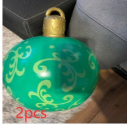 Beautiful Christmas ornaments inflatable
