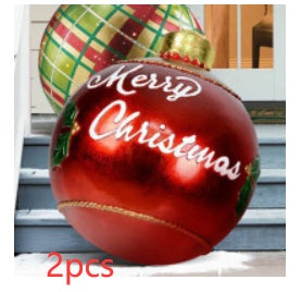 Beautiful Christmas ornaments inflatable