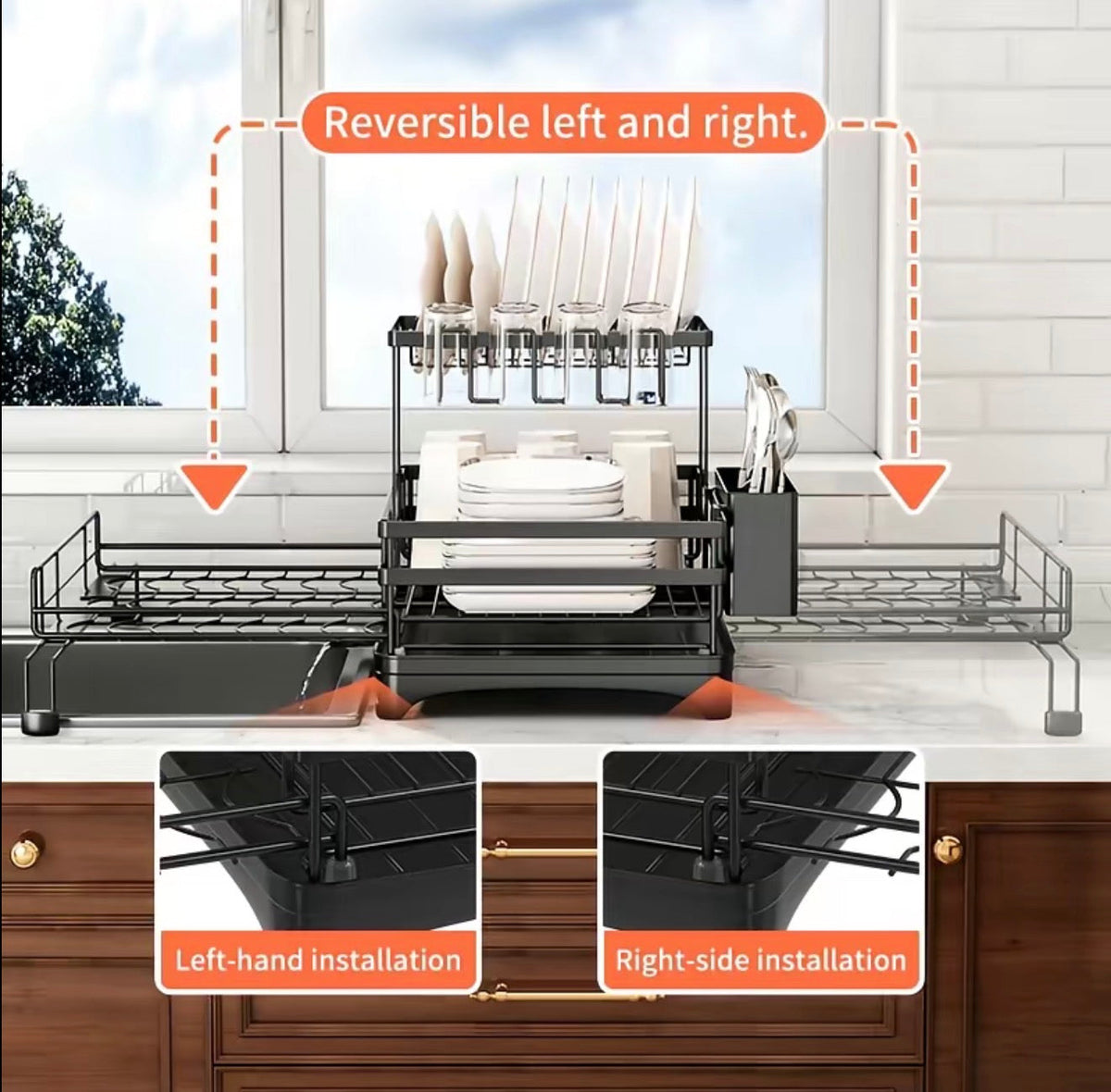 Space Saver Dish Rack