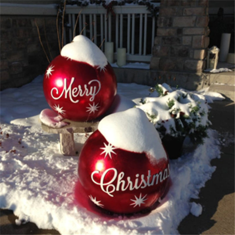 Beautiful Christmas ornaments inflatable