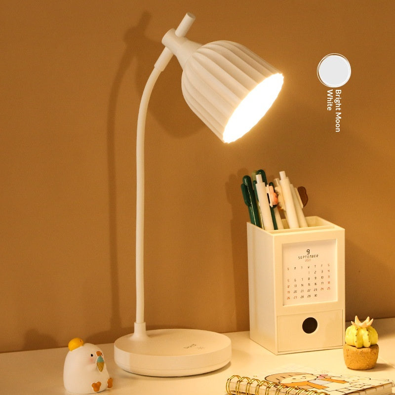 Touch-Activated LED Folding Desk Lamp