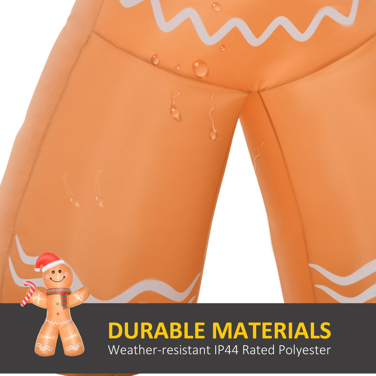 Christmas Inflatable Gingerbread Man