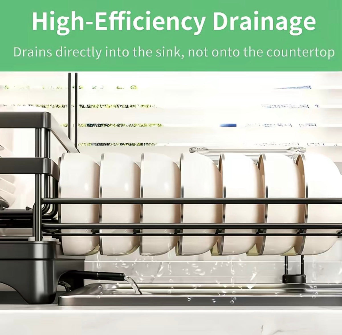 Space Saver Dish Rack