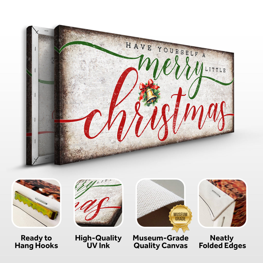 Nostalgic Merry Christmas Sign