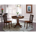 Mahogany 3 Pc. dinette Modern Finish