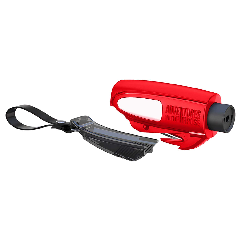 2-in-1 Emergency Window Breaker & Seatbelt Cutter