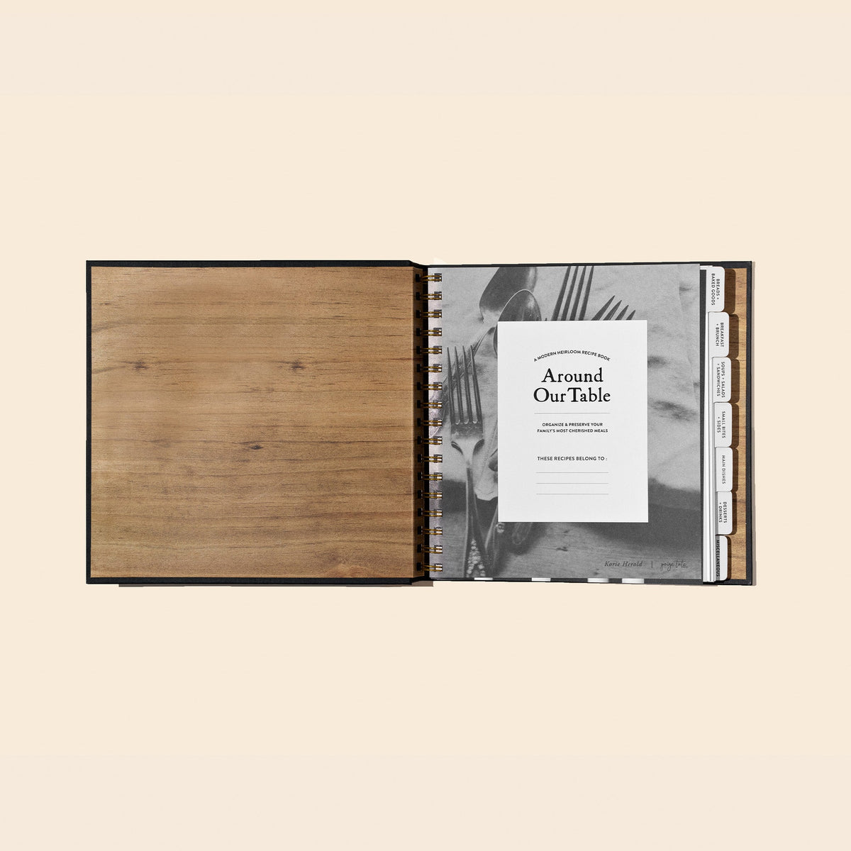 Modern Heirloom Cookbook Around Our Table