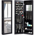 Wall Mounted Jewelry Organizer Mirror