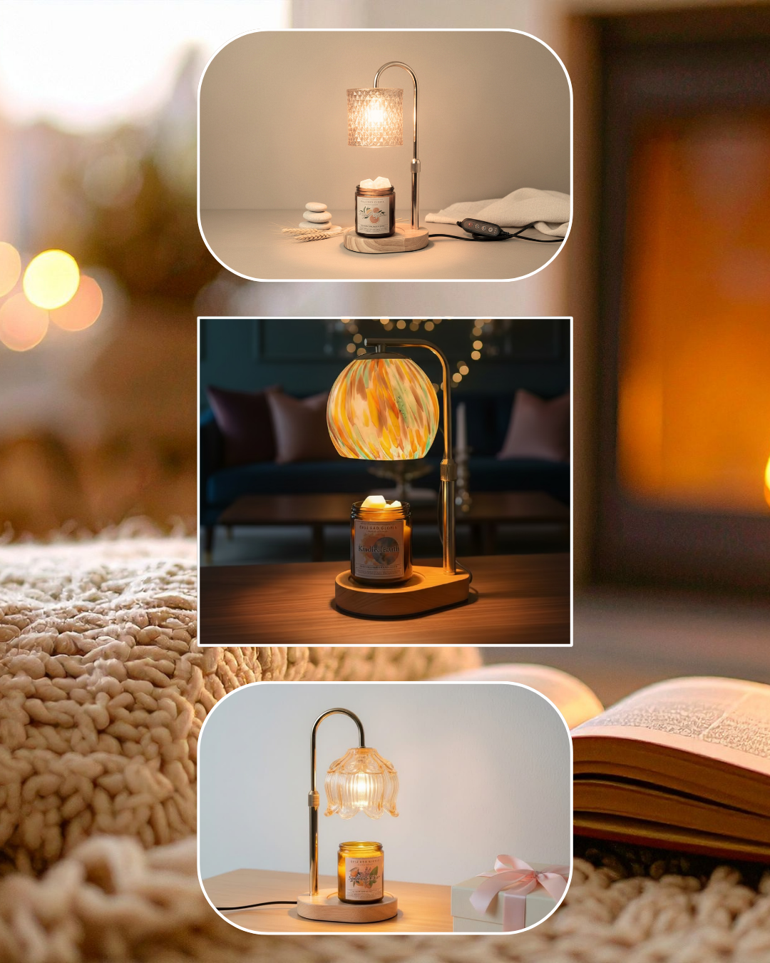 Charming Cozy Candle Warmer (3 Styles)