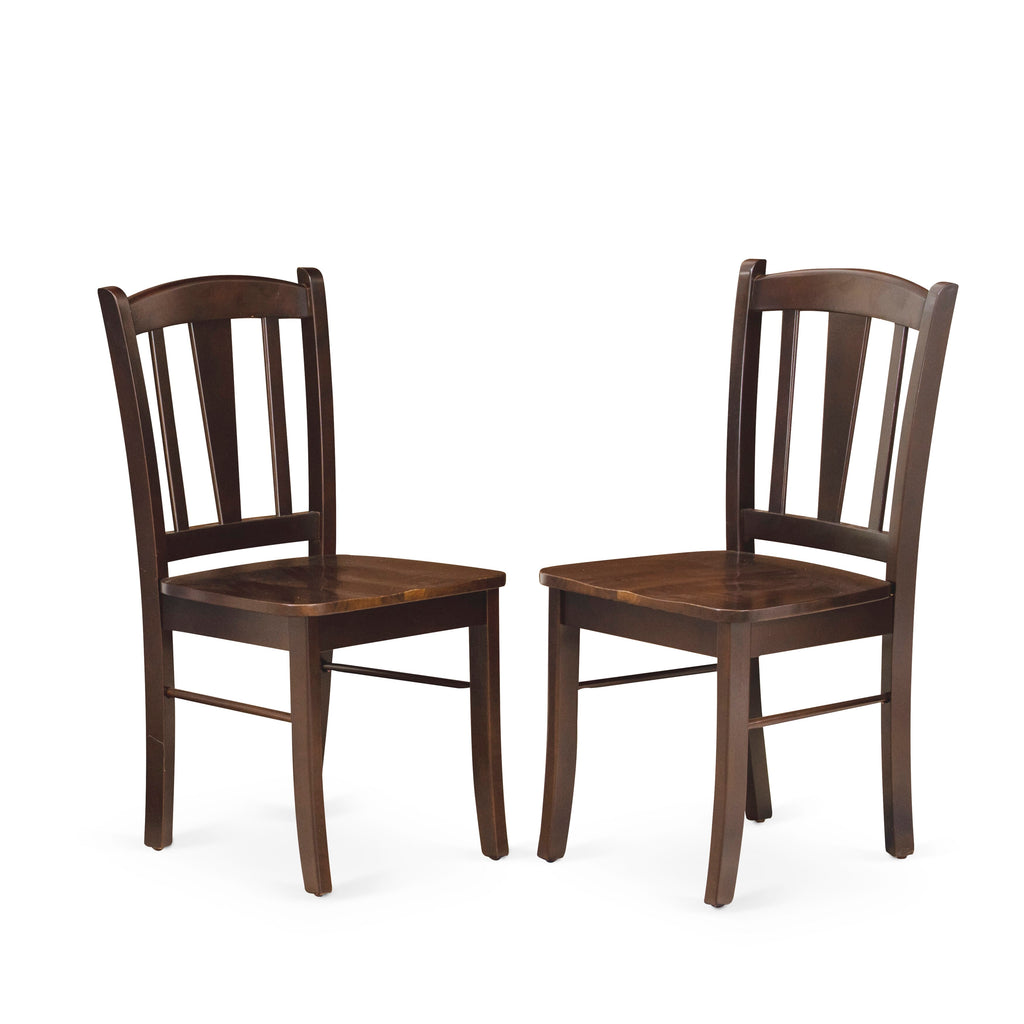 Mahogany 3 Pc. dinette Modern Finish