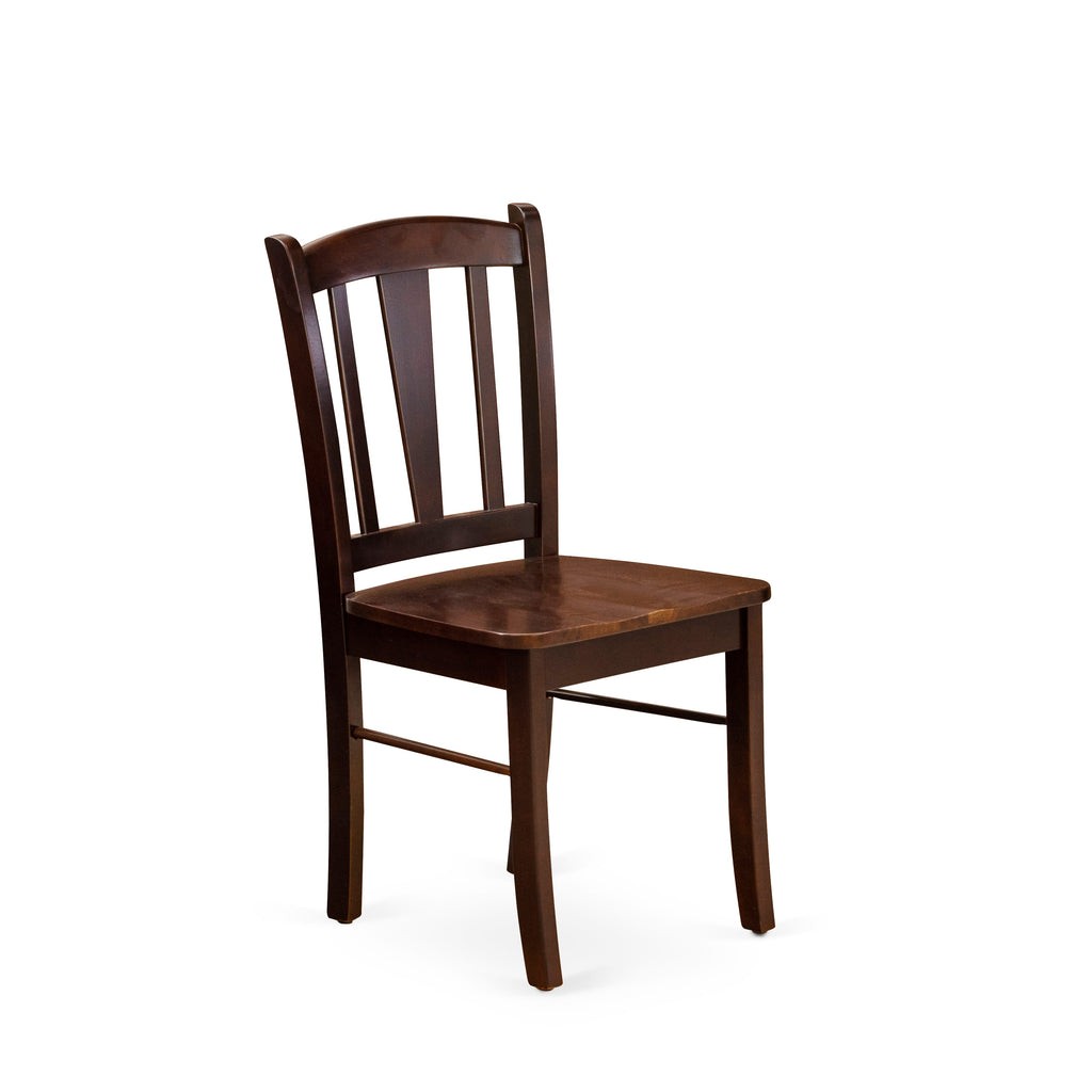 Mahogany 3 Pc. dinette Modern Finish