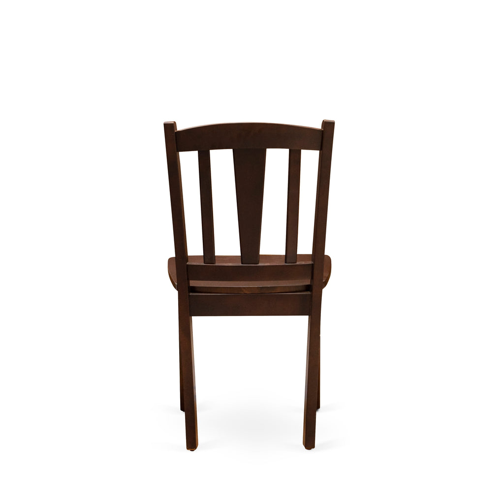 Mahogany 3 Pc. dinette Modern Finish