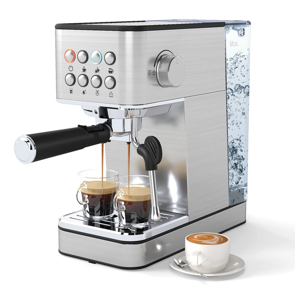 Stainless Espresso with Frother