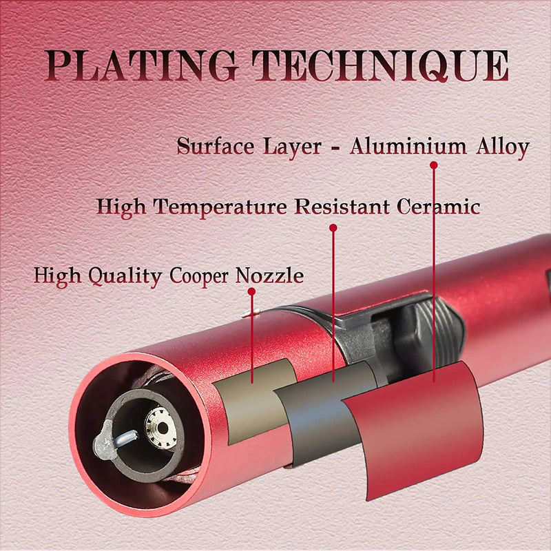Windproof Butane Jet Flame Lighter
