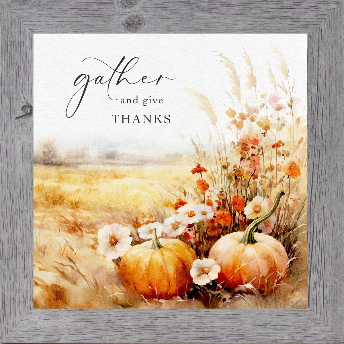 Pumpkin Fall Harvest Farmhouse Decor