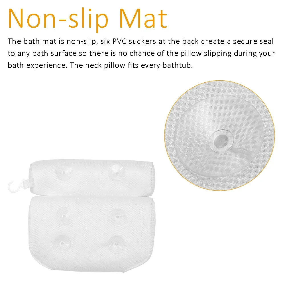 SPA Headrest Bathtub Pillow