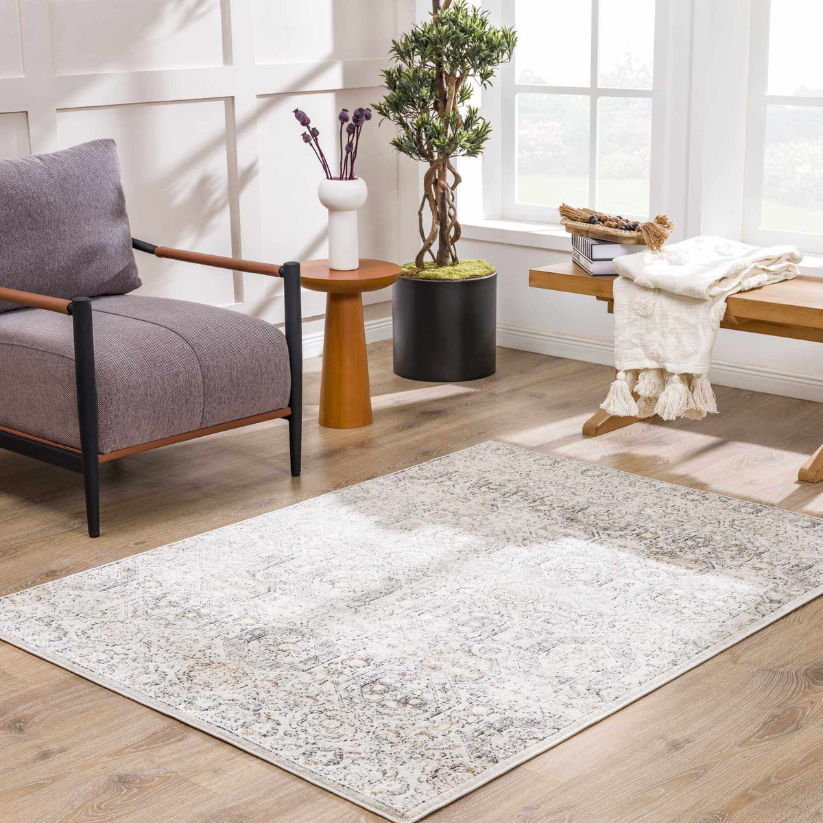 Moroccan-Style Lush Area Rug