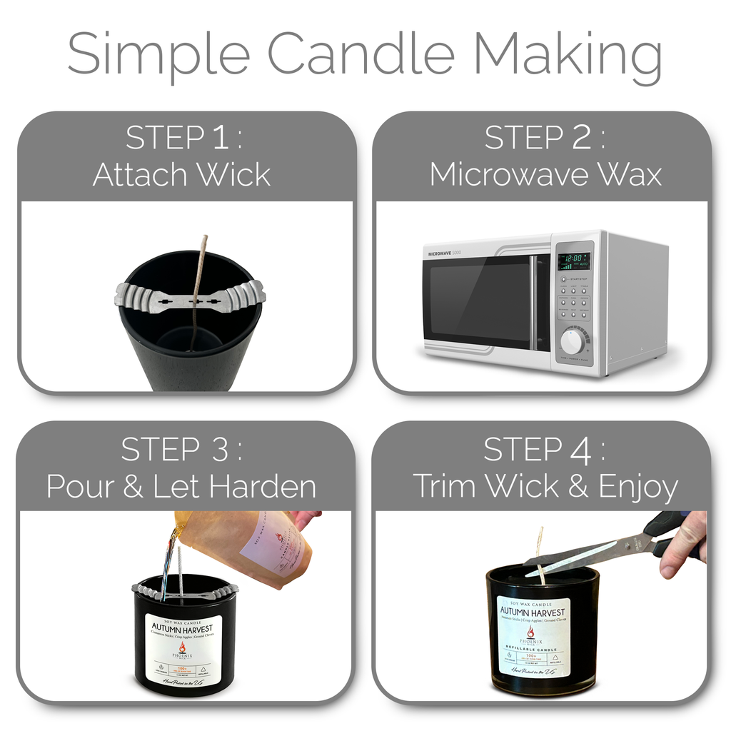 Phoenix Pumpkin Pie - Candle Kit