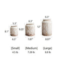 Distressed Ceramic Vase
