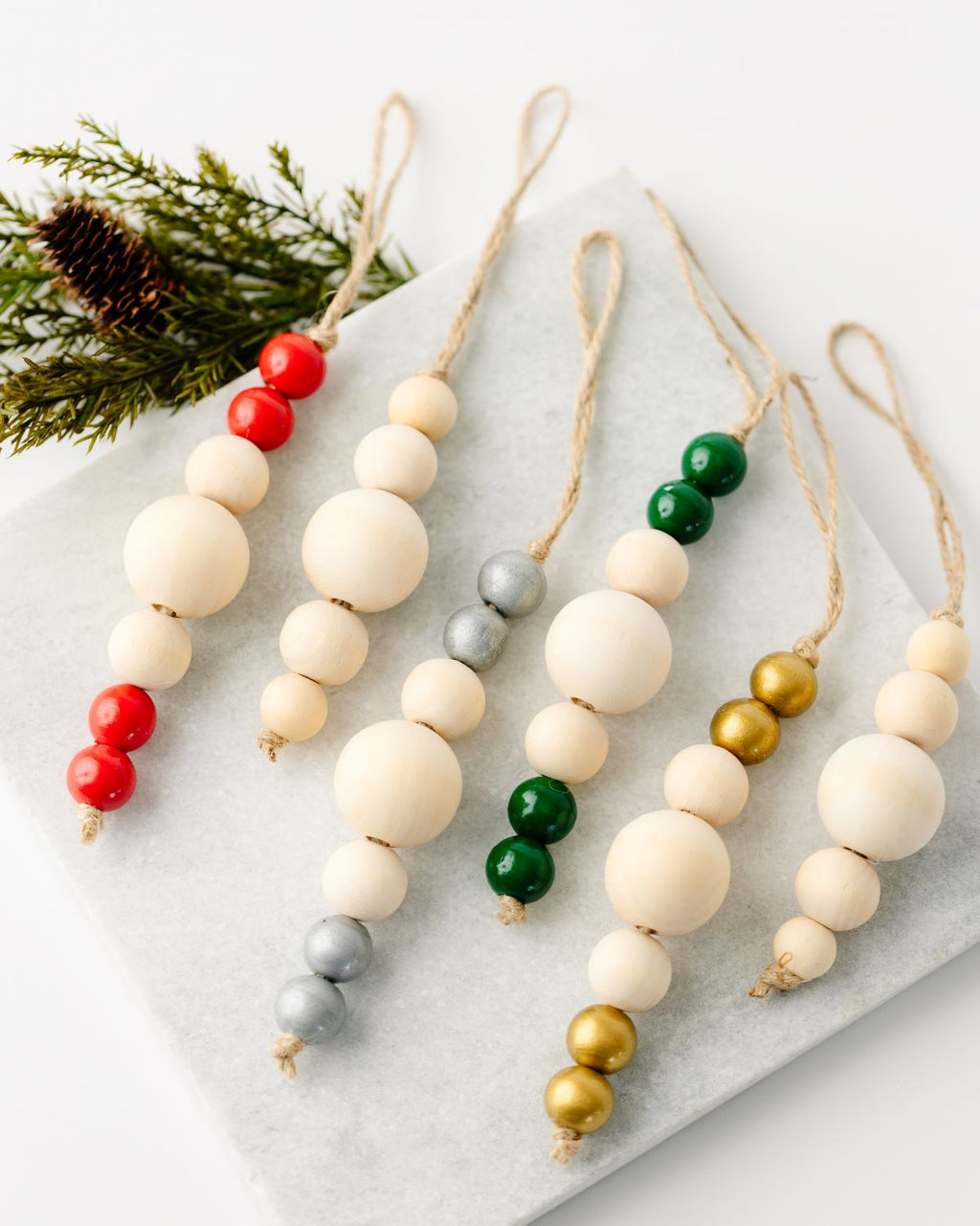 Farmhouse Bead Ornament