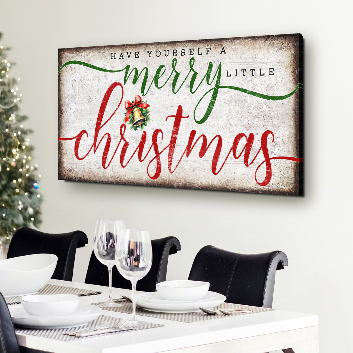 Nostalgic Merry Christmas Sign