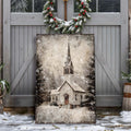 Vintage Chapel in the hills Wall decor