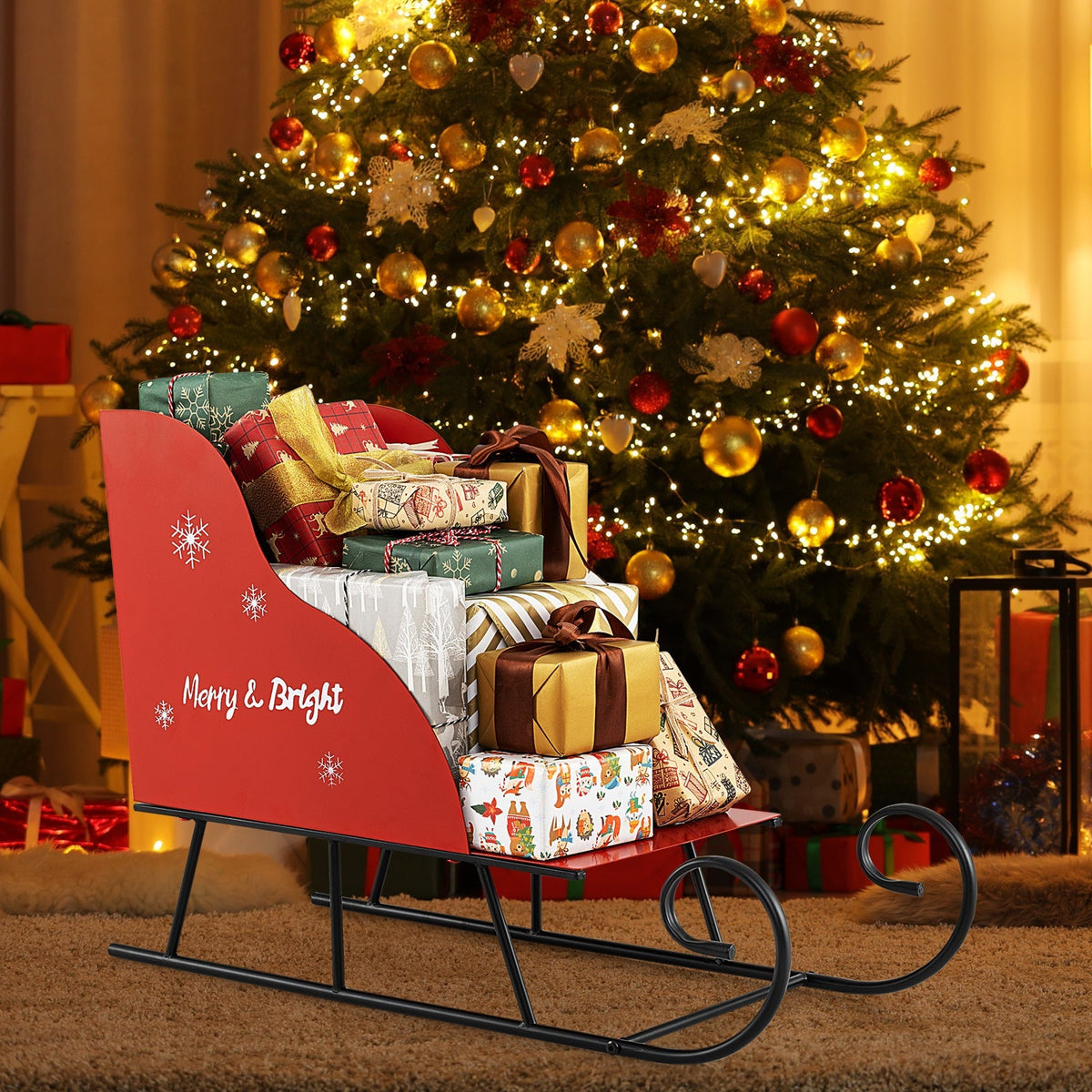 Christmas Santa Sleigh