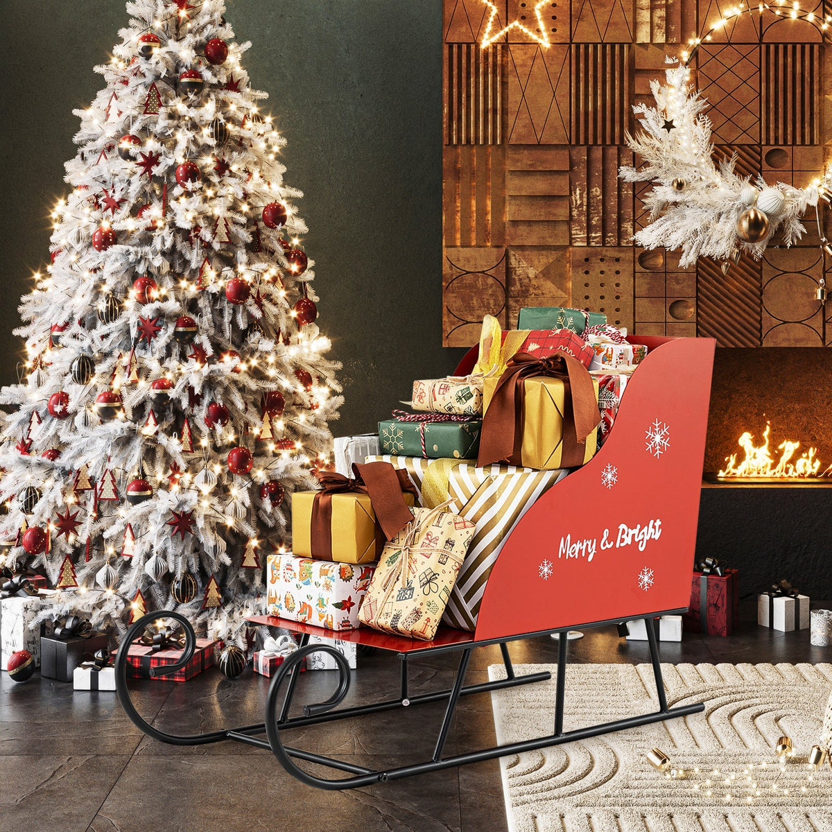 Christmas Santa Sleigh