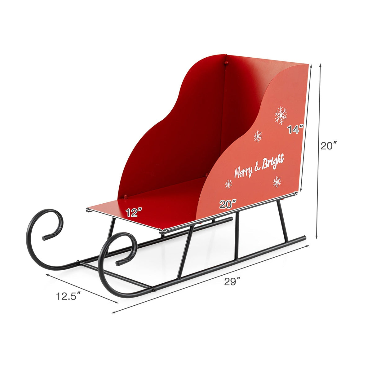 Christmas Santa Sleigh