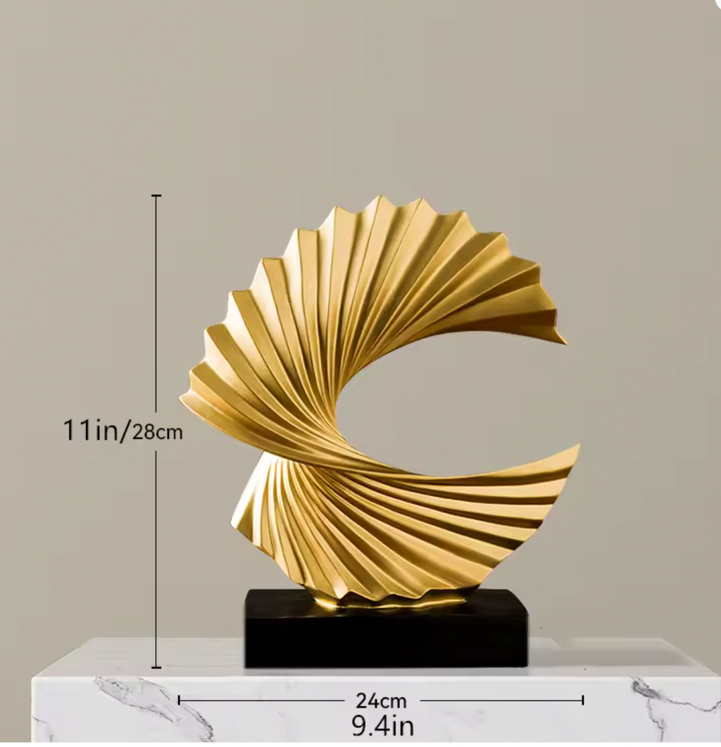 Modern Wave Abstract Art Deco