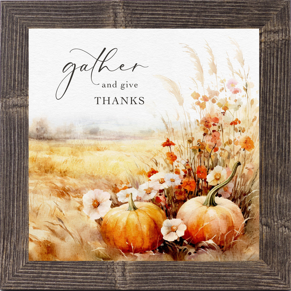 Pumpkin Fall Harvest Farmhouse Decor