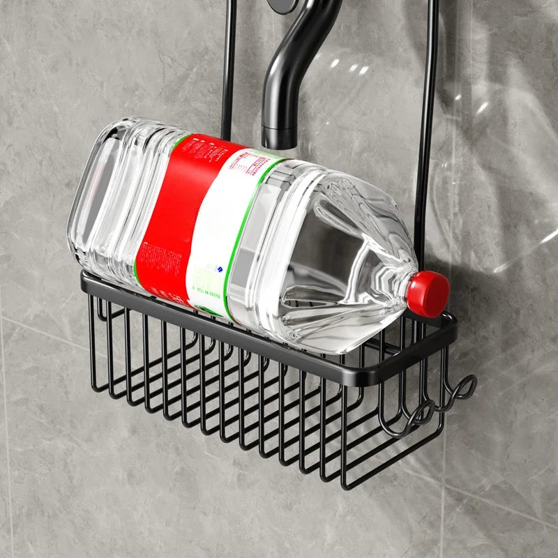 No-Drill Shower Storage Rack