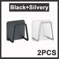 Wall-Mounted Stainless Steel Sponge Holders, 2-Pack