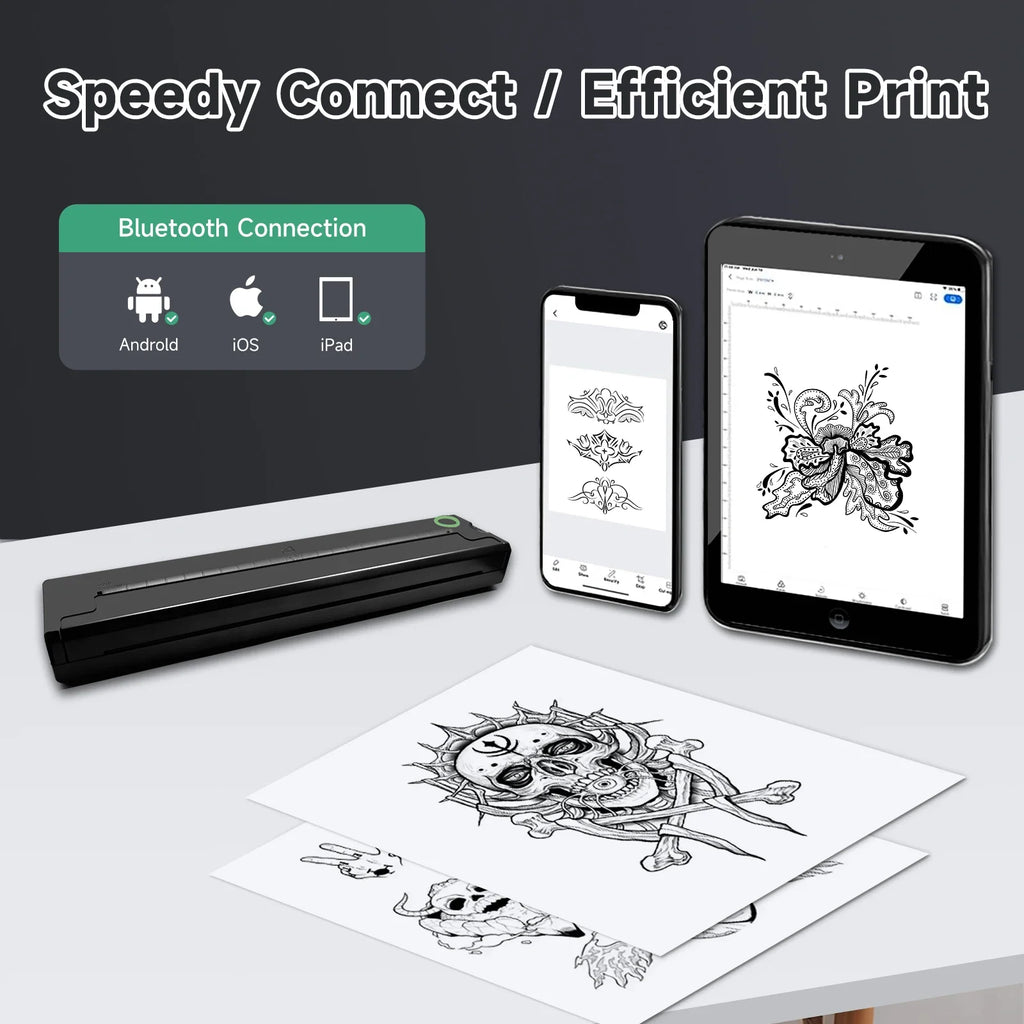 Smart Printer - no ink - heat prints