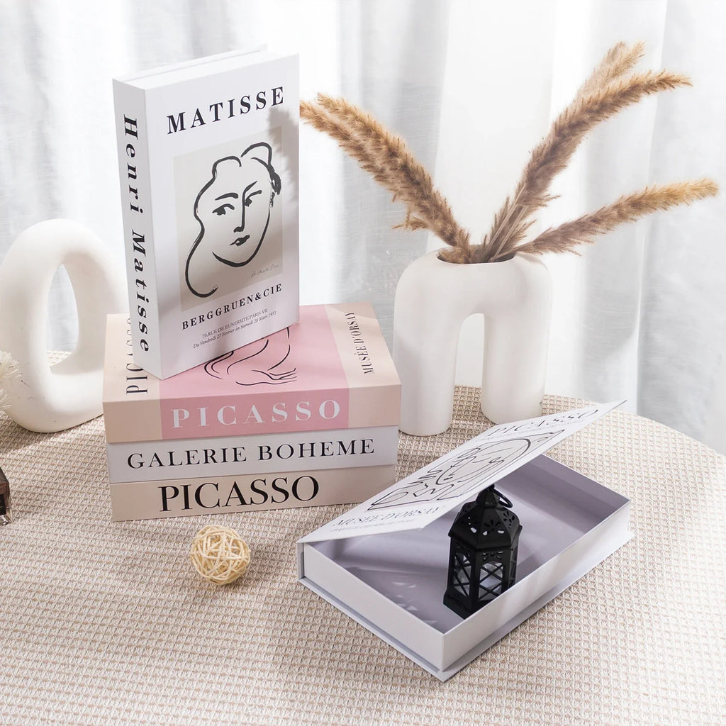 Luxury Fake Book Accessories for Living Room