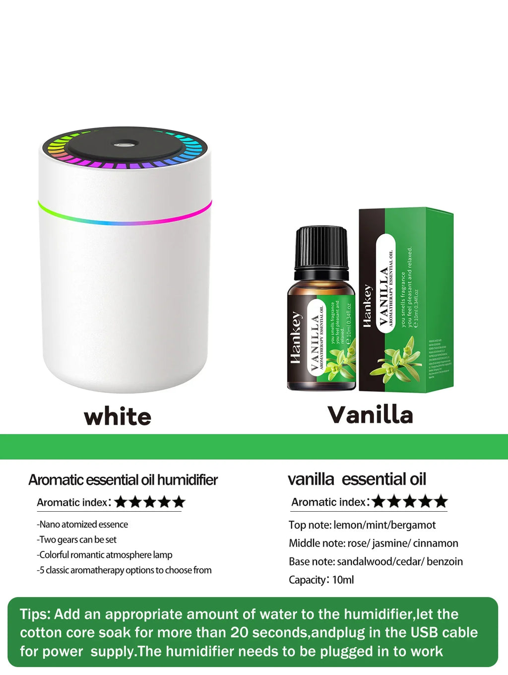 Aromatherapy essential oil Air purifier