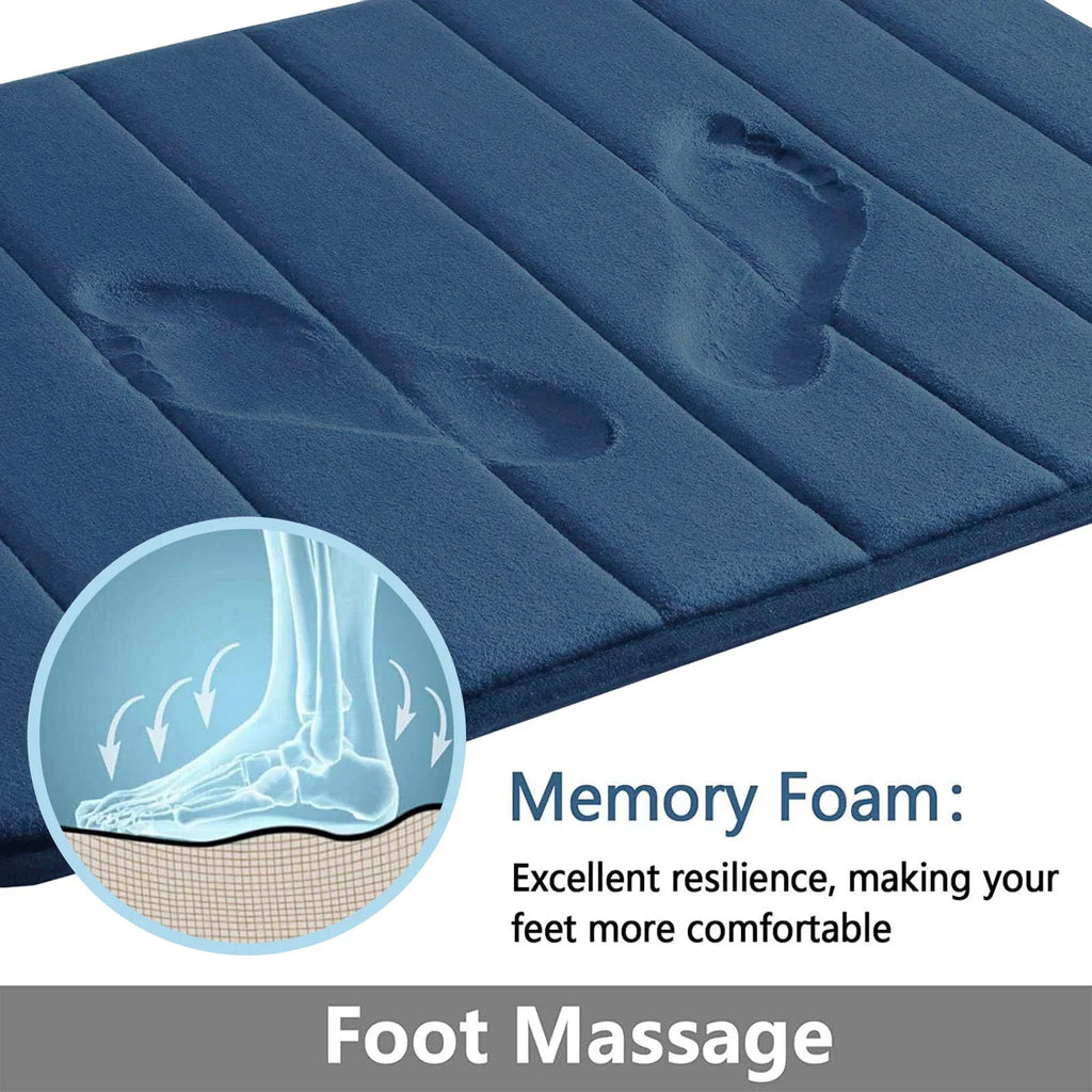 Super Absorbent Memory Foam Bath Mat
