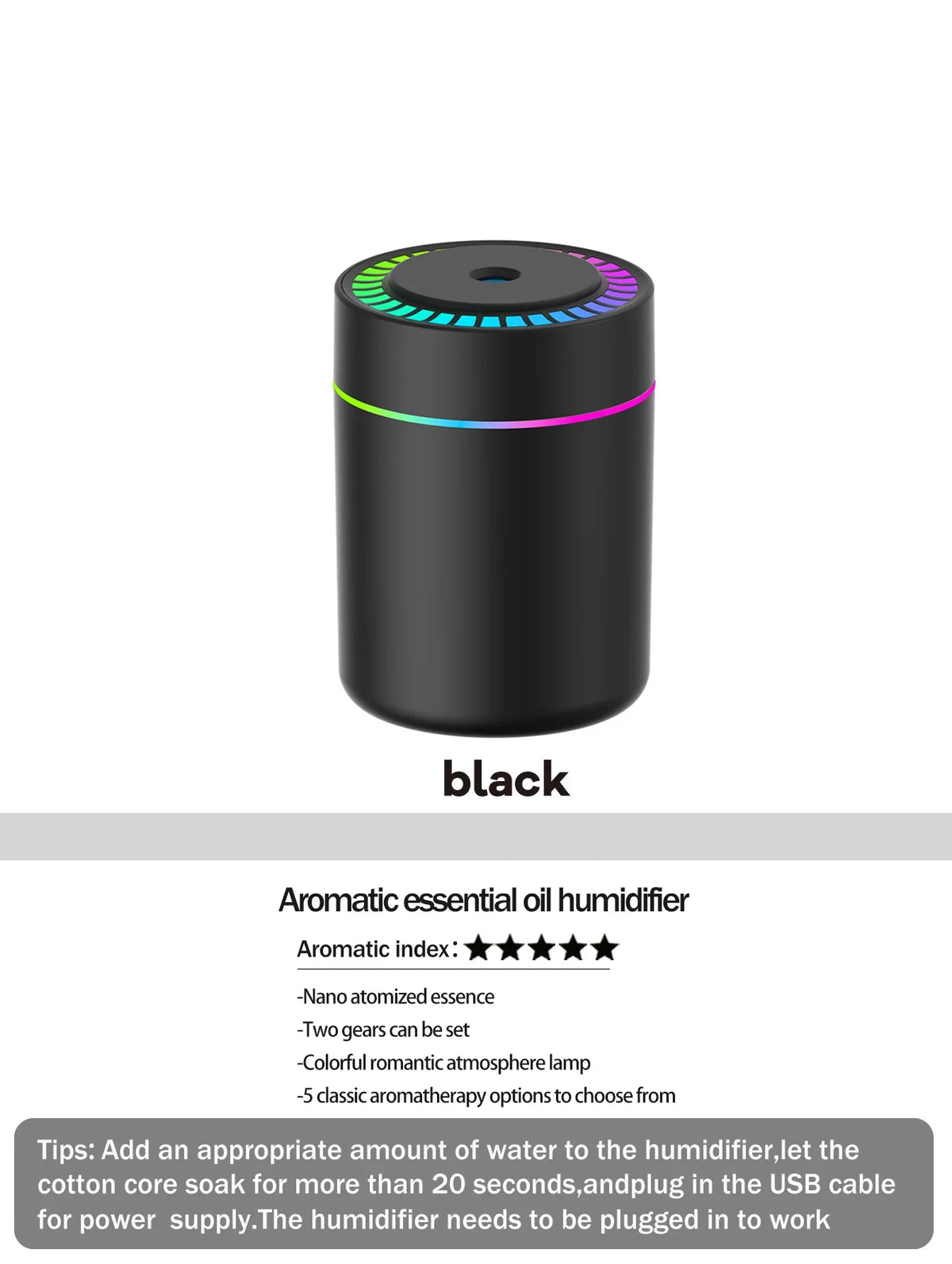Aromatherapy essential oil Air purifier