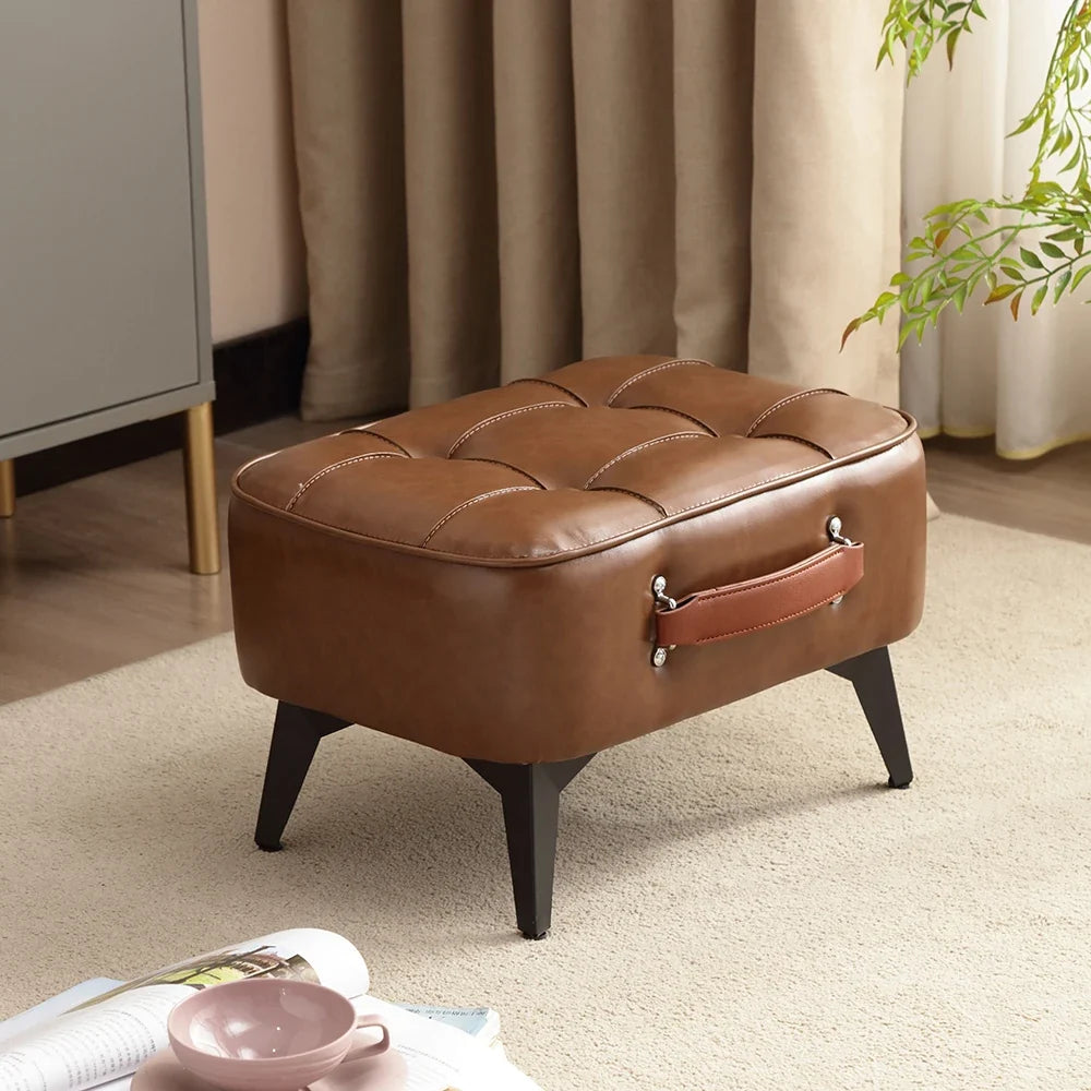 Stable Upholstered Footstool