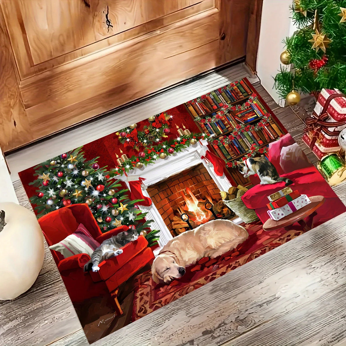 Christmas Tree Doormat