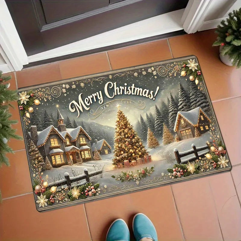 Christmas Tree Doormat